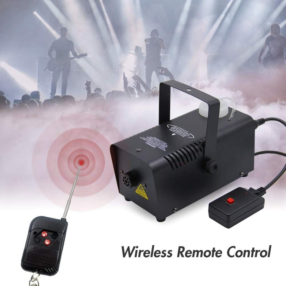 ATDAWN Halloween Fog Machine, Professional Wireless Remote Control Portable S...