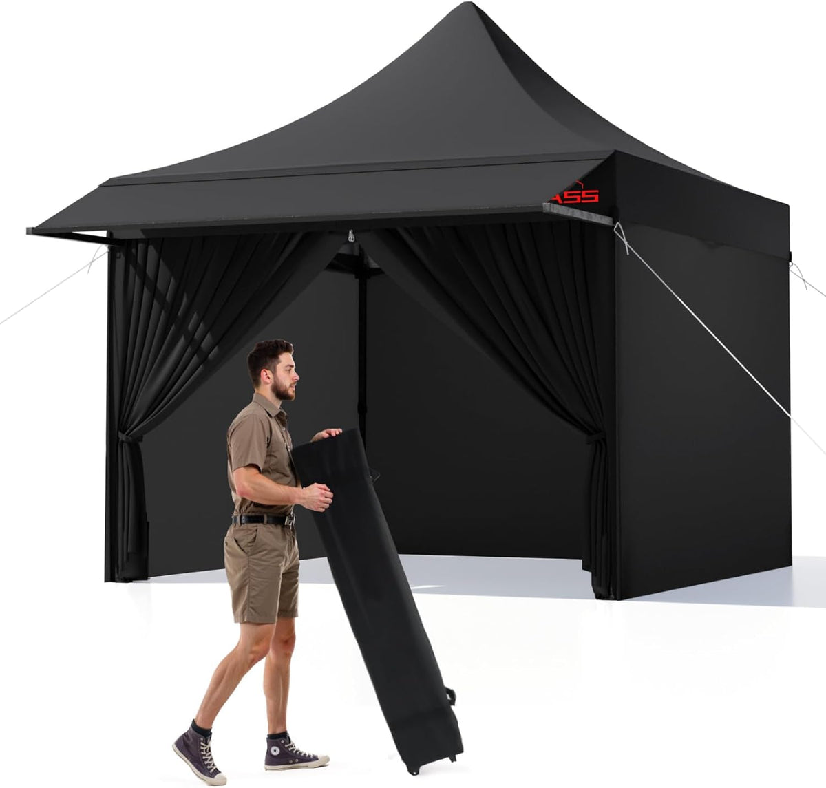 10x10 heavy duty pop up canopy tent with, main product view