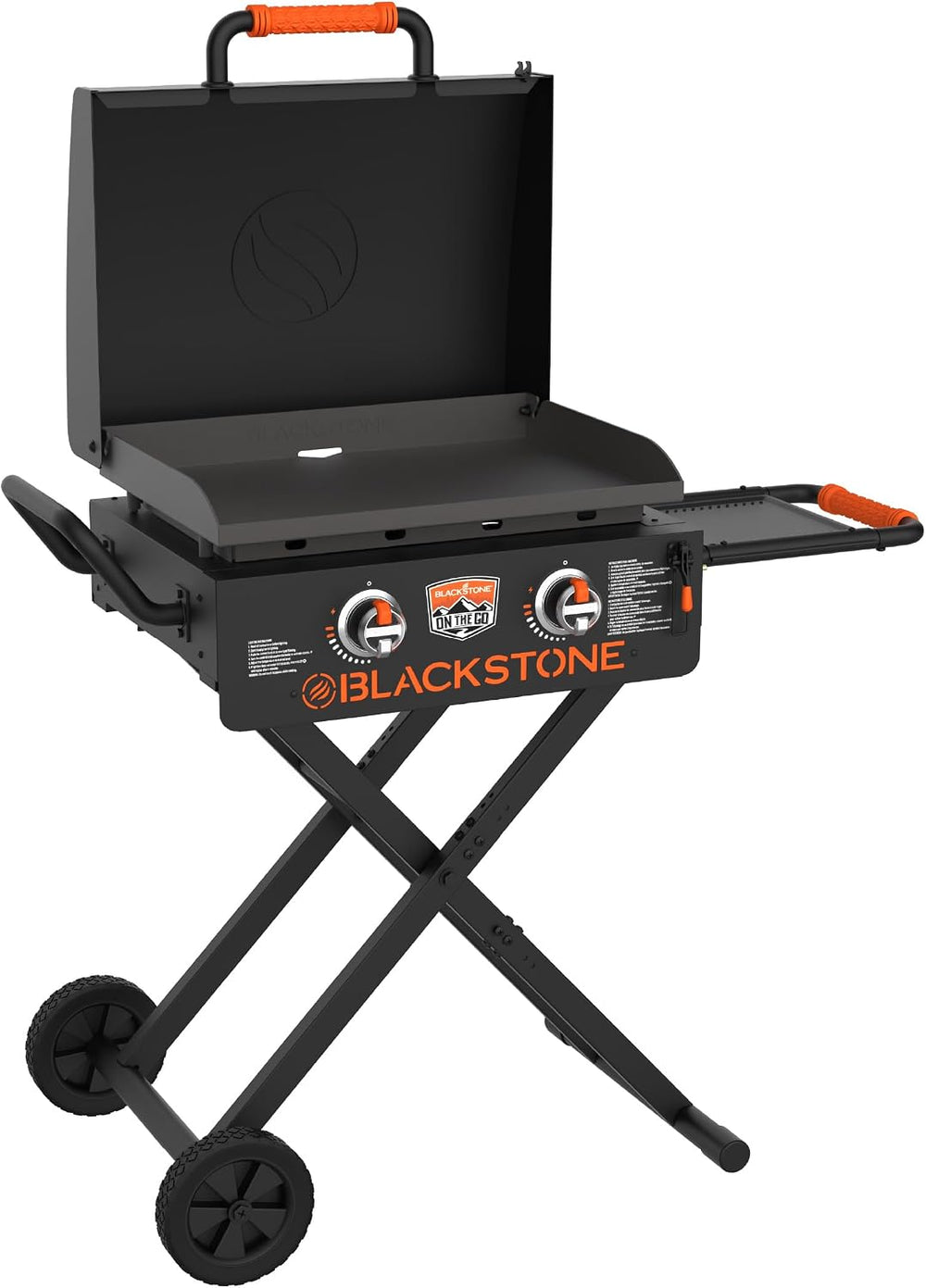 Blackstone® 2350 OTG 22" Omnivore Griddle with Hood, Black