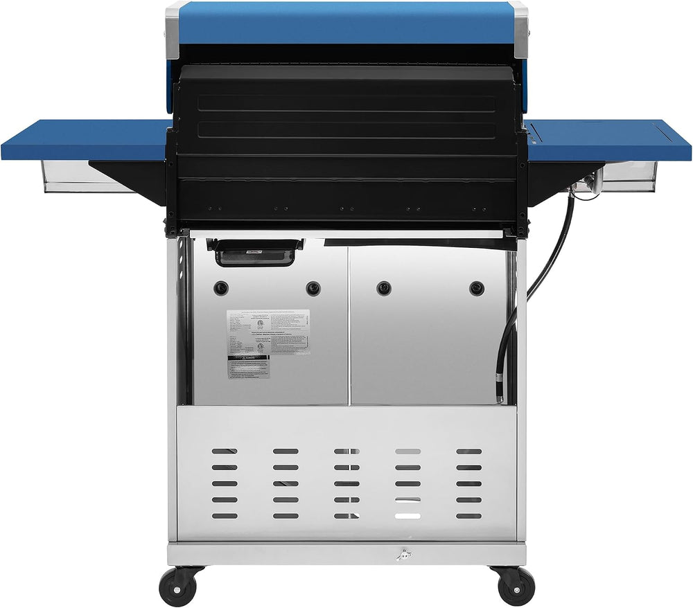 Royal Gourmet GA5403B 5 Burner Propane Gas Grill with Side Burner, Blue