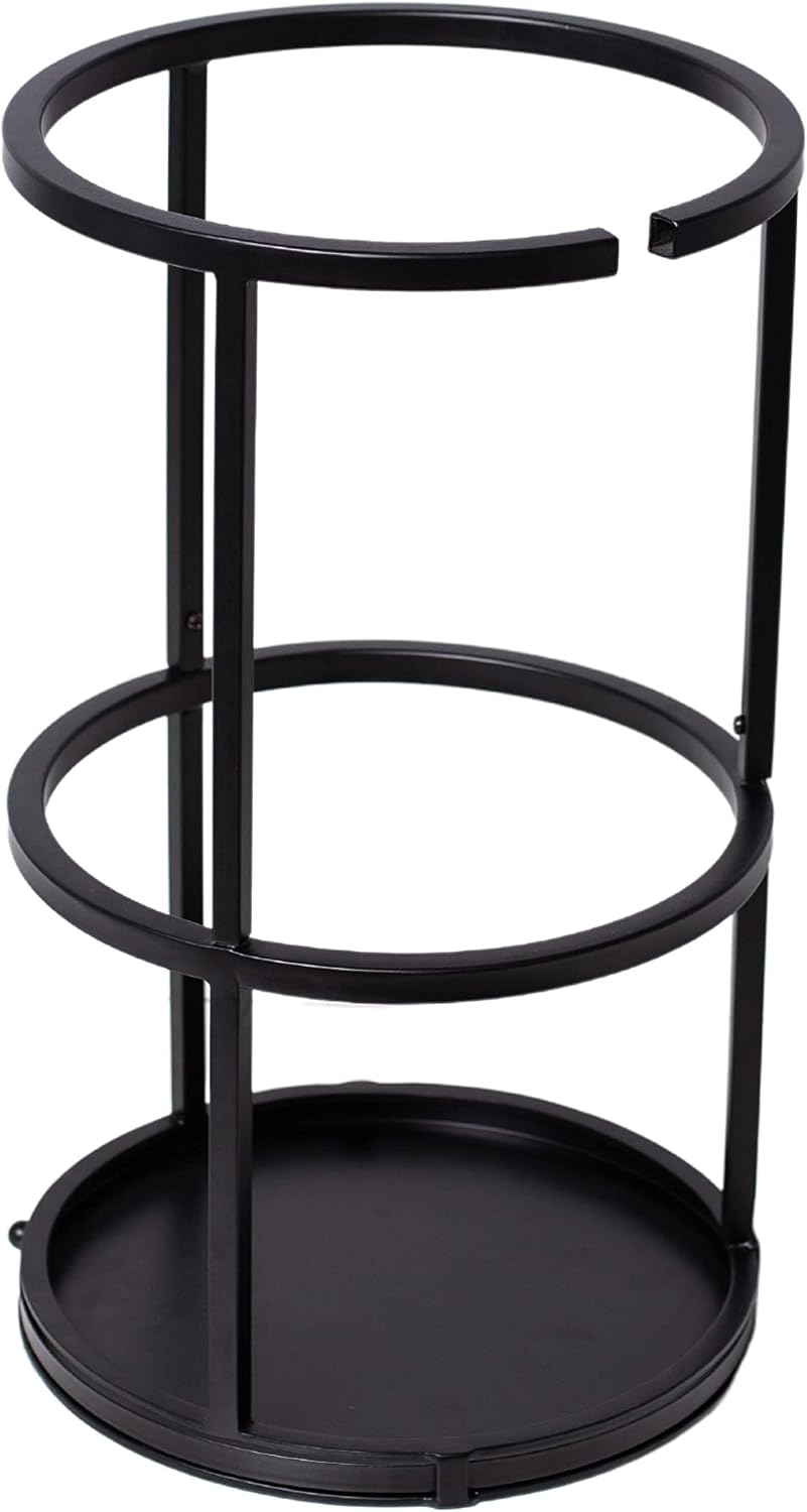 BIRDROCK HOME Circular Umbrella Holder with Removable Drip Tray - Stand for U...