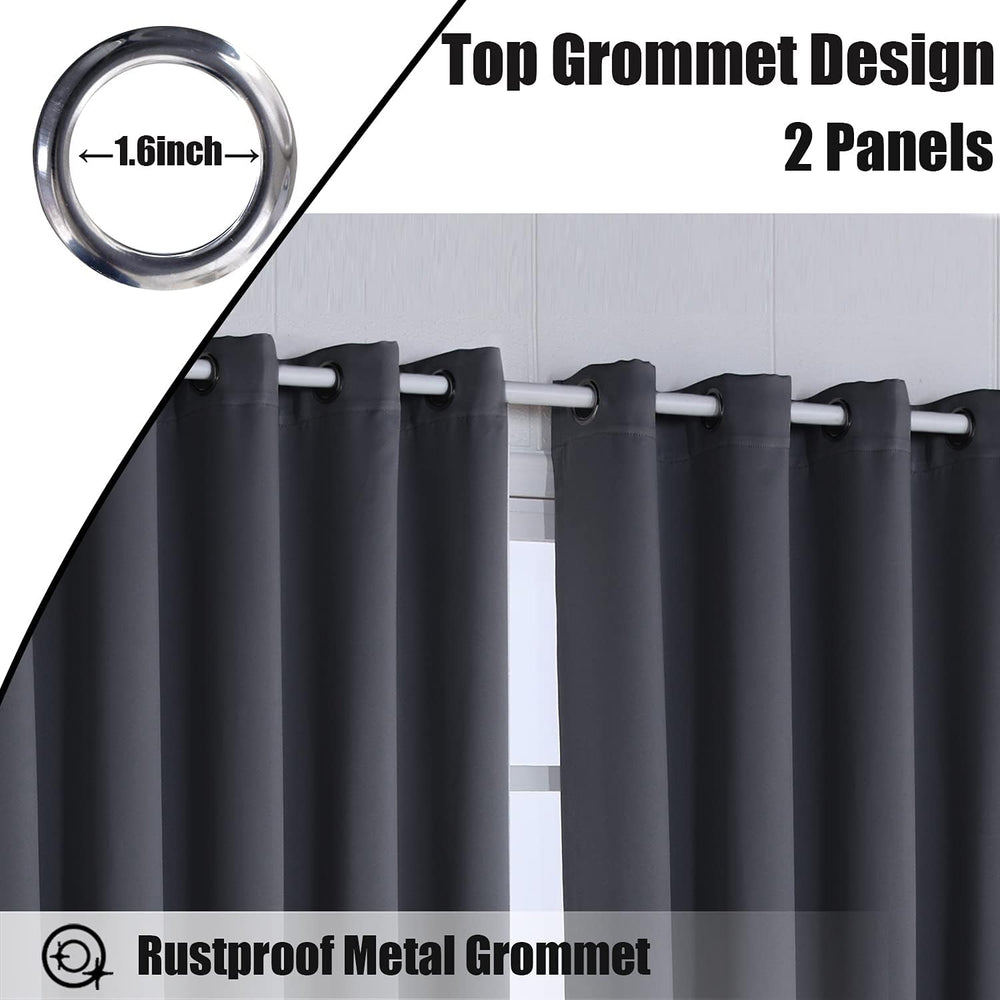 BONZER Waterproof Indoor/Outdoor Curtains for Patio Thermal Insulated