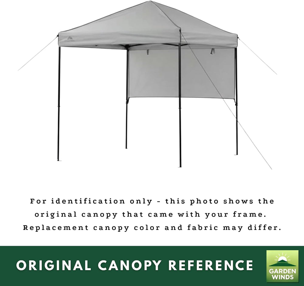Garden Winds Reinforced RipLock 350 Replacement Canopy Top Cover and Sunwall ...