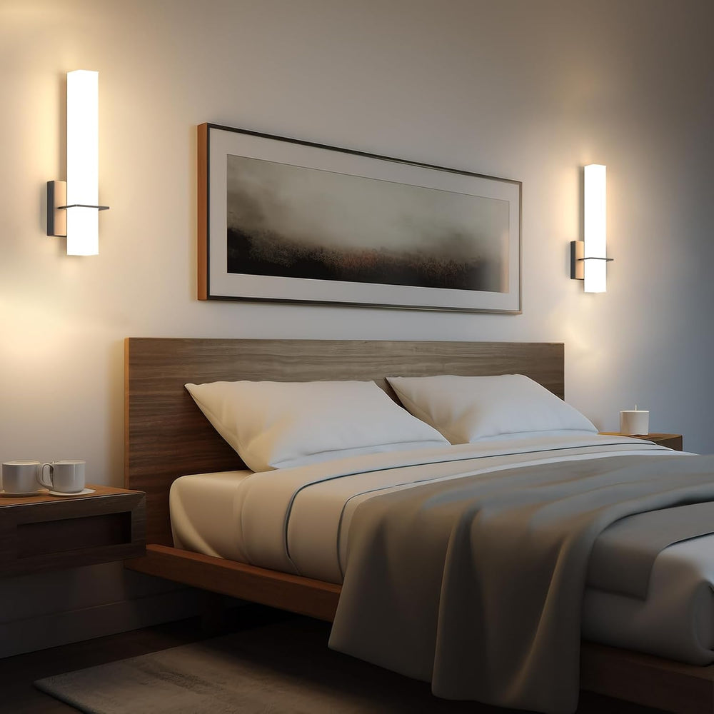 15.7inches Modern Led Wall Sconces,18W 3000K 1200Lumen Bathroom Vanity Wall L...
