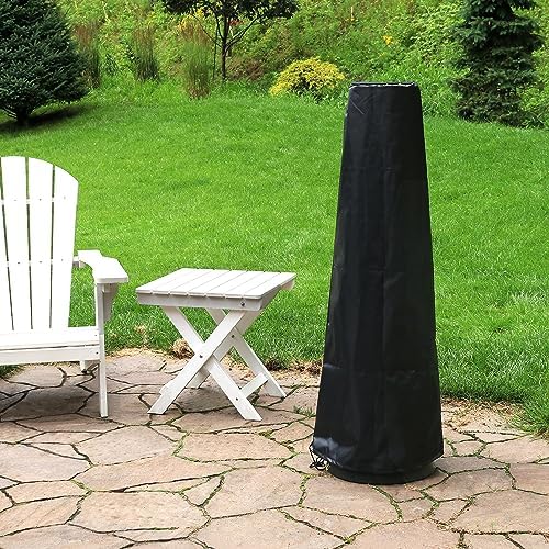 Sunnydaze Chiminea Outdoor Fireplace - Chiminea Fire Pit with Poker and Cover...