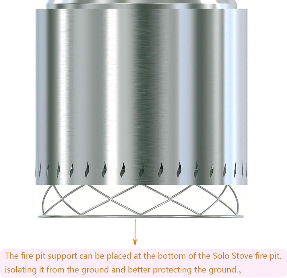 Cooking Grates for 19.5" Solo Stove Bonfire Grill Wood Fire Pit Stand