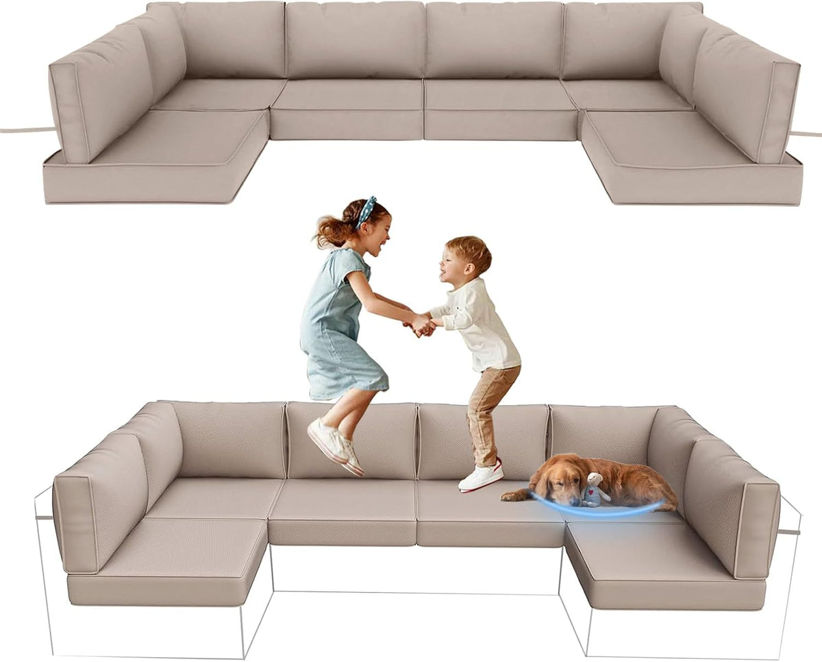 outdoor sofa replacement cushions,water-resistant patio funiture sectional cushion,outside, main product view
