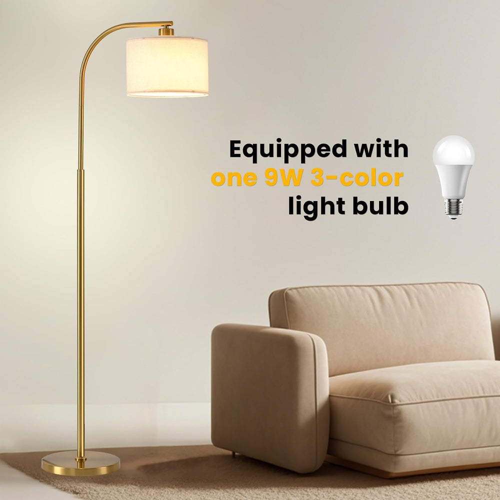 Tall Floor Lamp for Living Room,65'' Modern Standing Lamps with 9W LE...