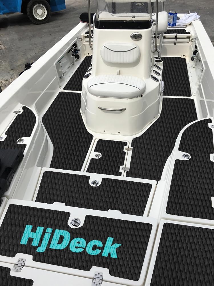 Hjdeck Boat Flooring EVA Foam Boat Decking Marine Carpet Non-Slip Decking She...