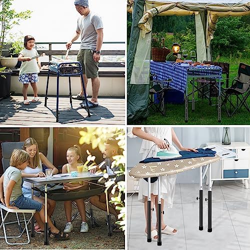 Table Leg Extenders for Folding Tables, Folding Table Legs Extensions for Str...