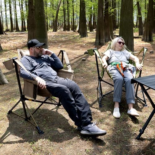 TIMBER RIDGE Hammock Camping Chair, Oversized Swinging Chair, 400lbs Load