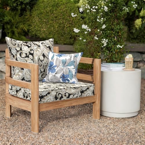 DYTXIII Outdoor Deep Seat Cushion Set, Water Repellent 24"x24" Pati...