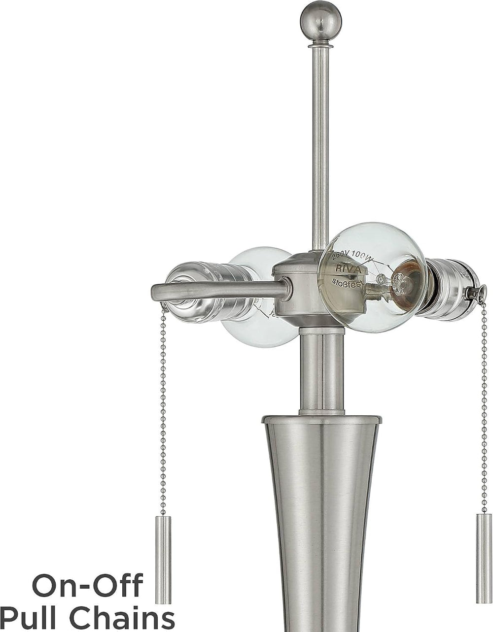 360 Lighting Karl 63 3/4" Tall Luxe Modern Brushed Nickel Floor Lamp