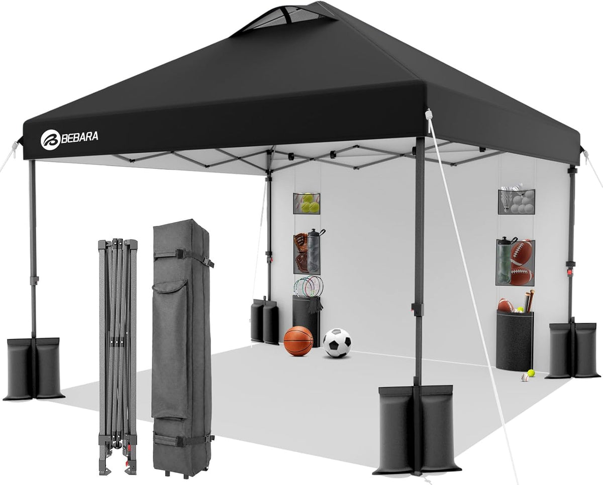 10x10 pop up canopy with sidewall, one push, main product view