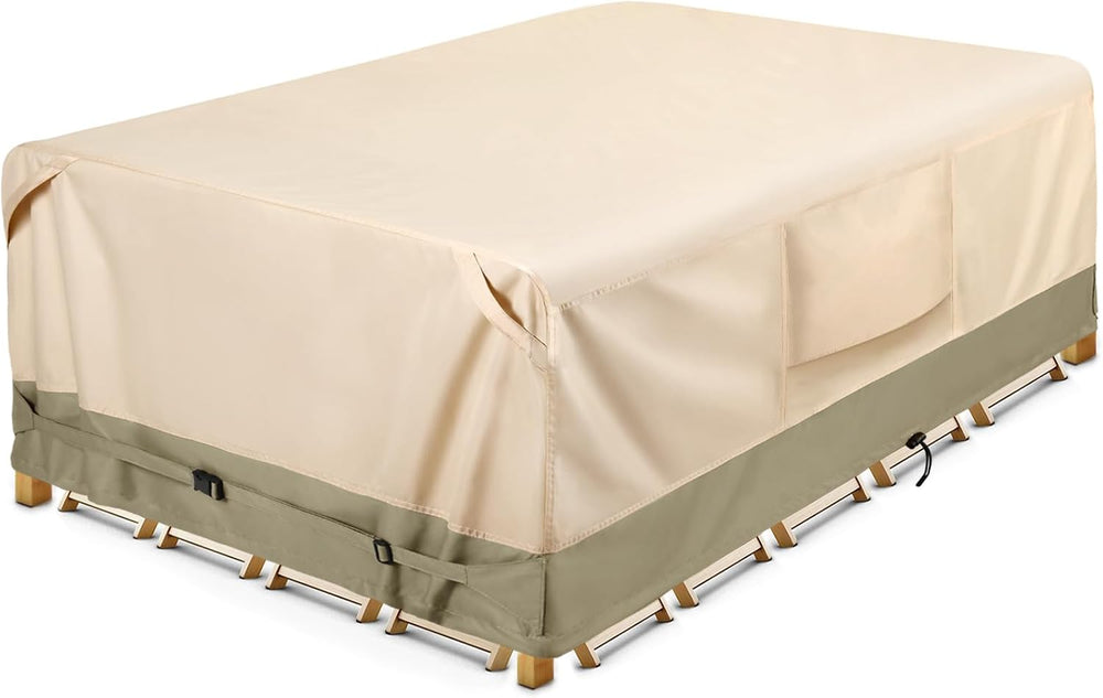 COSFLY Patio Furniture Covers Waterproof 600D Oxford, 108"L x 82"W ...