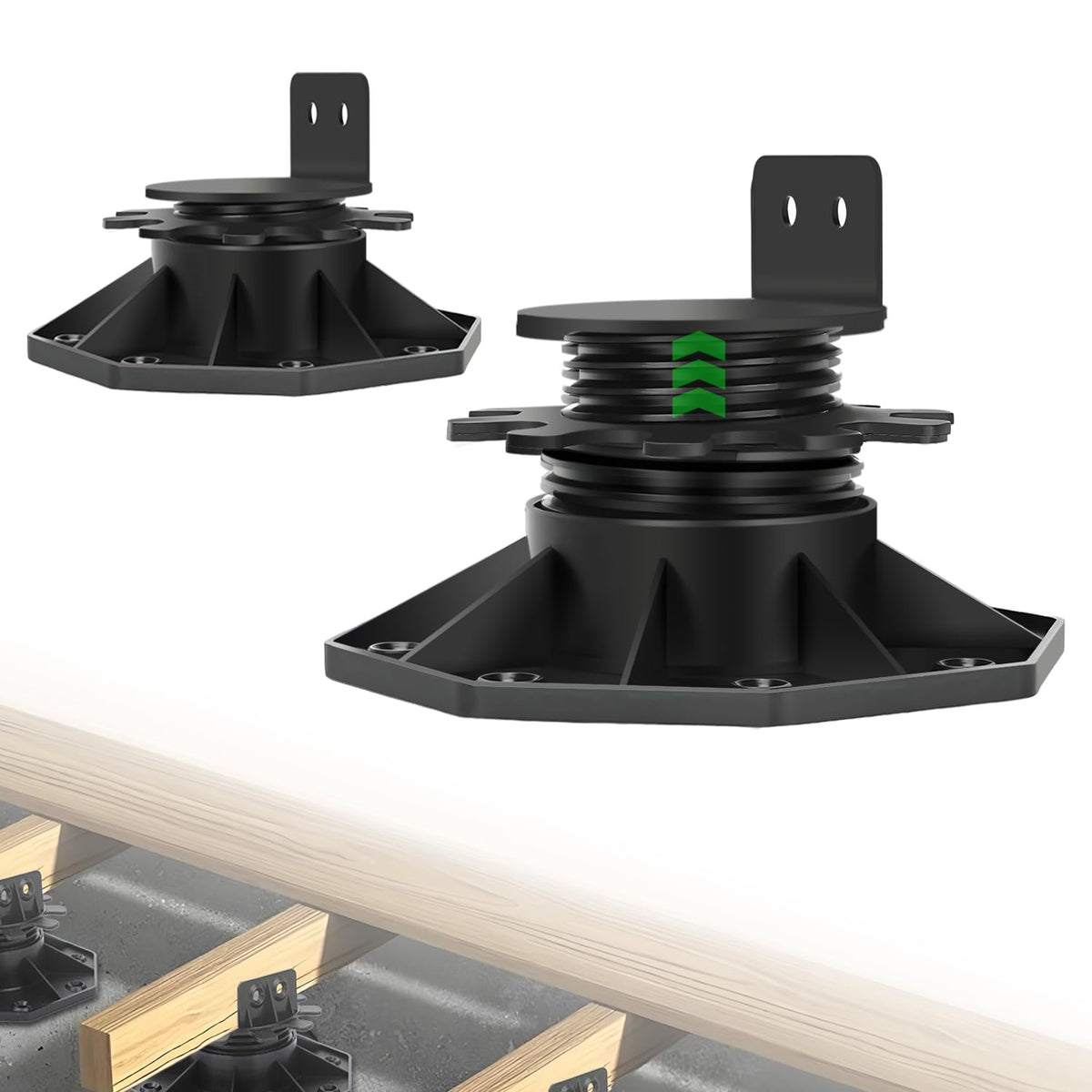 adjustable deck support pedestal deck foundation base support，used, main product view
