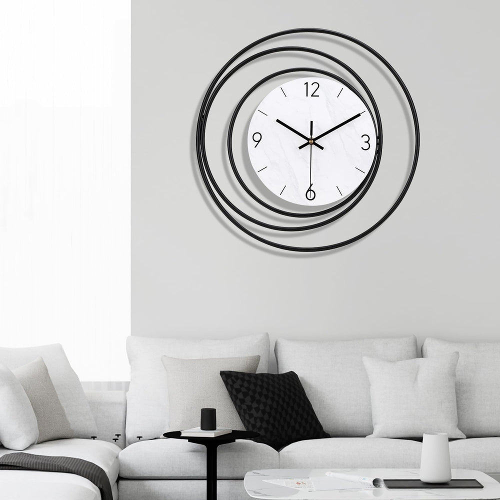 Dankeit Decorative Wall Clock,Silent Non-Ticking Quality Quartz Movement Batt...
