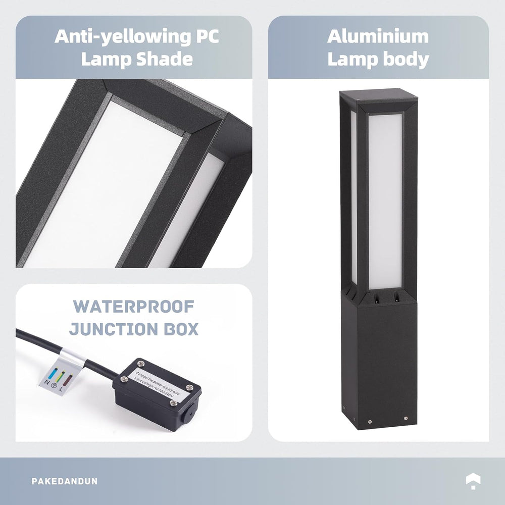 Outdoor Pathway Lights Wired, 32" Landscape Path Light