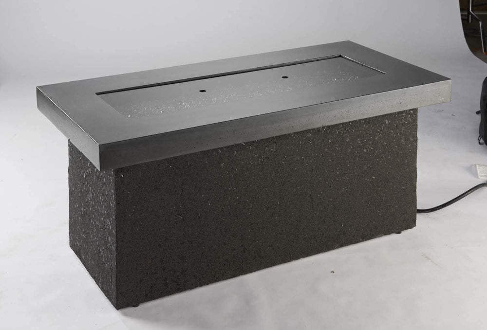The Outdoor GreatRoom Company Fire Pit Glass Cover Color: Grey