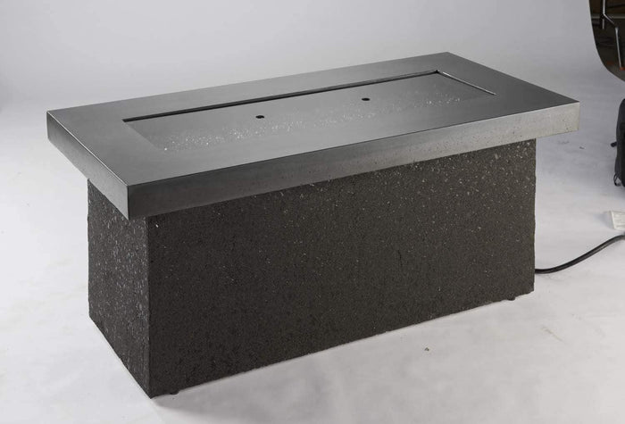 The Outdoor GreatRoom Company Fire Pit Glass Cover Color: Grey