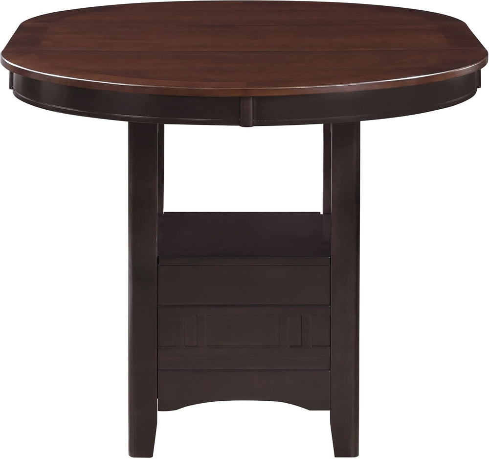 Coaster Home Furnishings - LAVON - 5-Piece Counter Height Dining Set - Oval E...