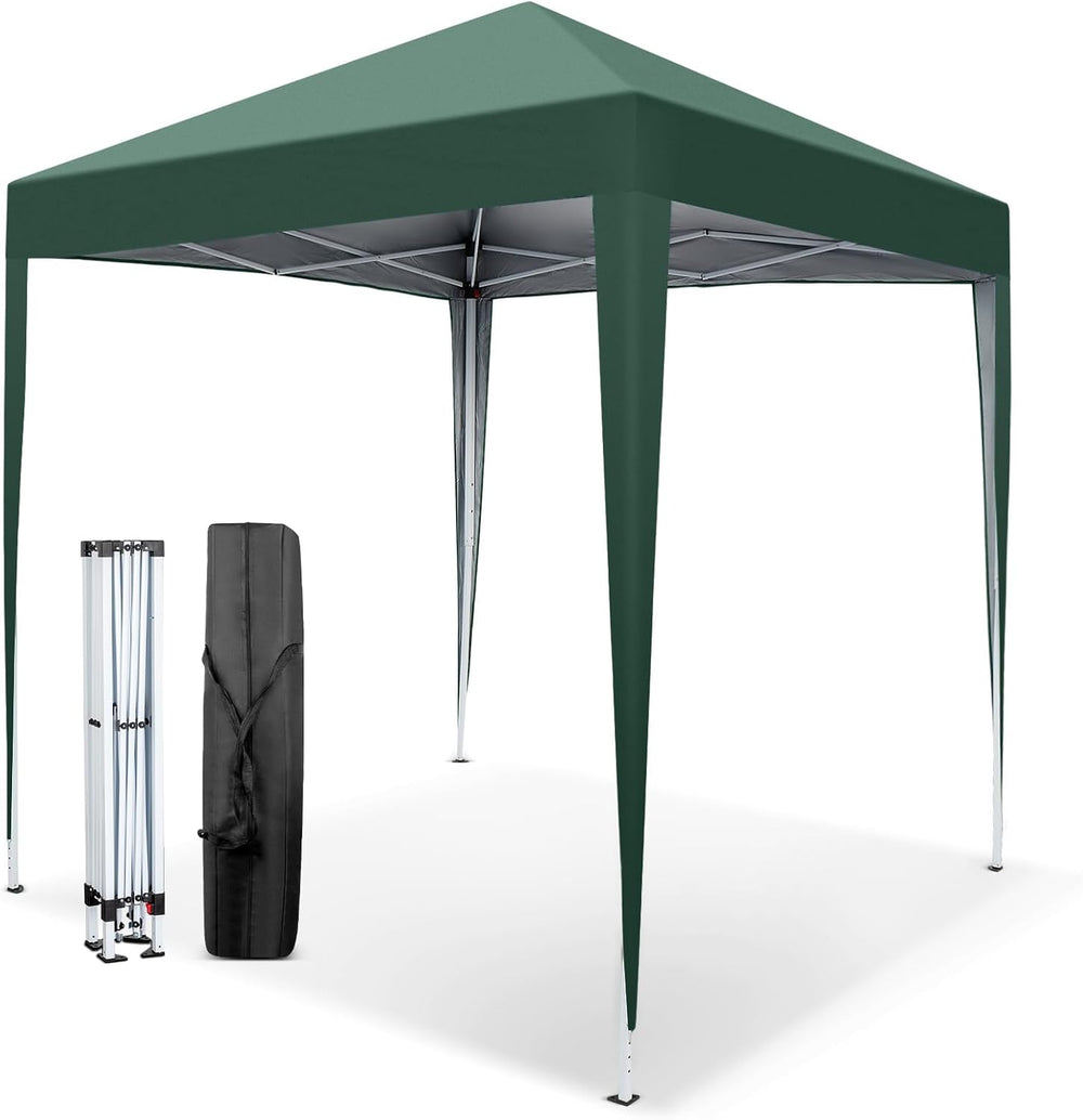 VINGLI 6.5x6.5 Pop Up Canopy Tent, Outdoor Tent Canopies Foldable Portable Ca...