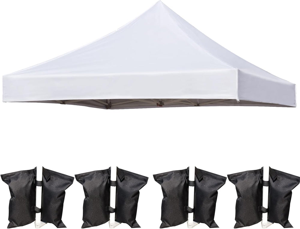 10x10 Canopy Replacement Top Cover for Pop Up Canopy Tent, Industry-Leading 3...