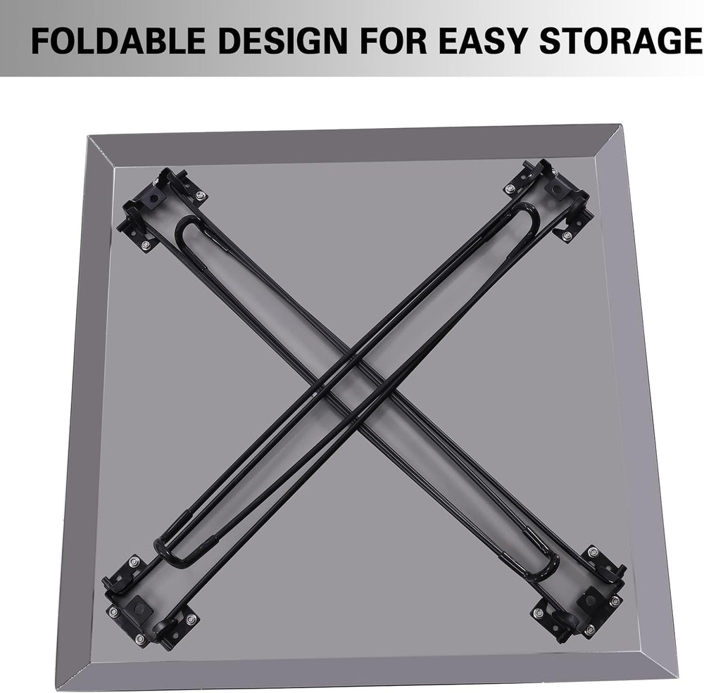 Fire Pit Heat Deflector, 24 x 24 x 24 Inch, Stainless Steel Fire Pit Cover 1....