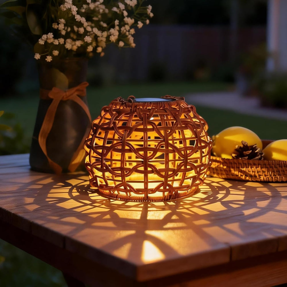 2 Pack Solar Lanterns Outdoor Waterproof, Hanging Solar Lights for Outside wi...