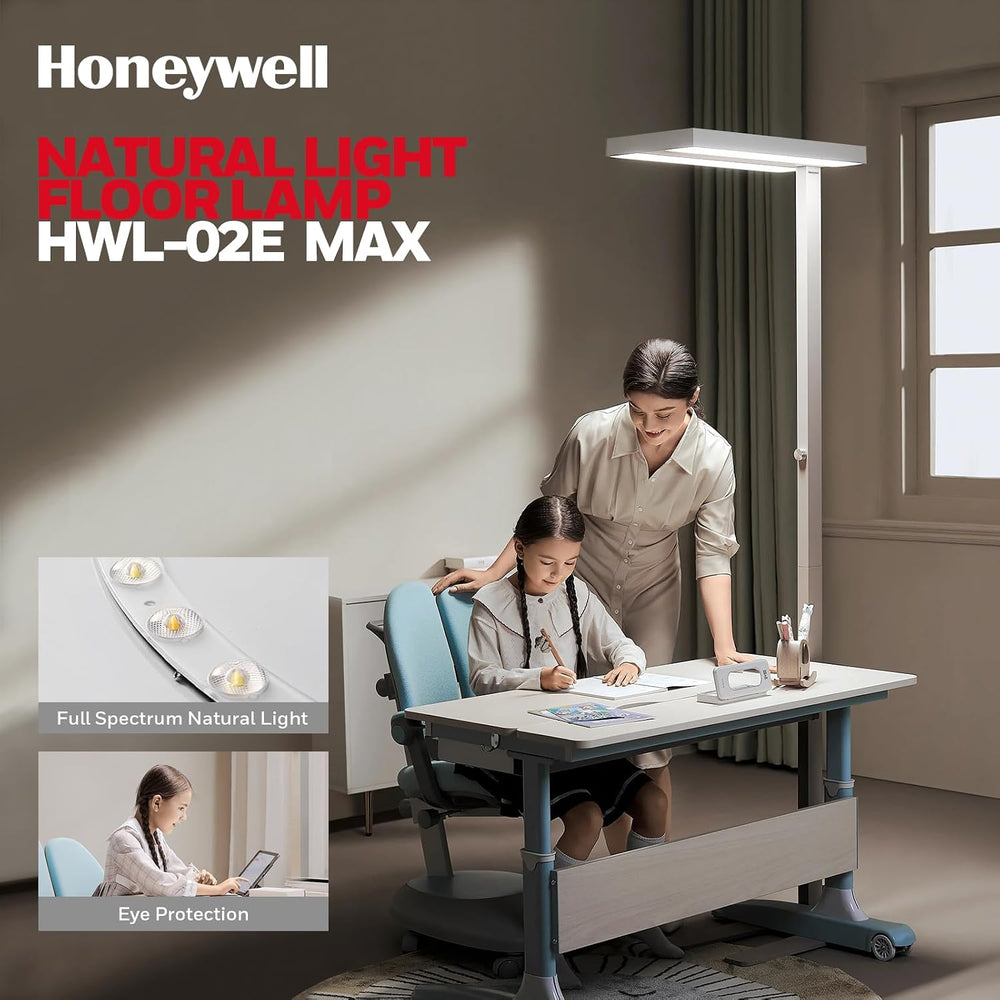 Honeywell 02E LED Floor Lamp, 16000LM Sunturalux Eye Caring Standing Light
