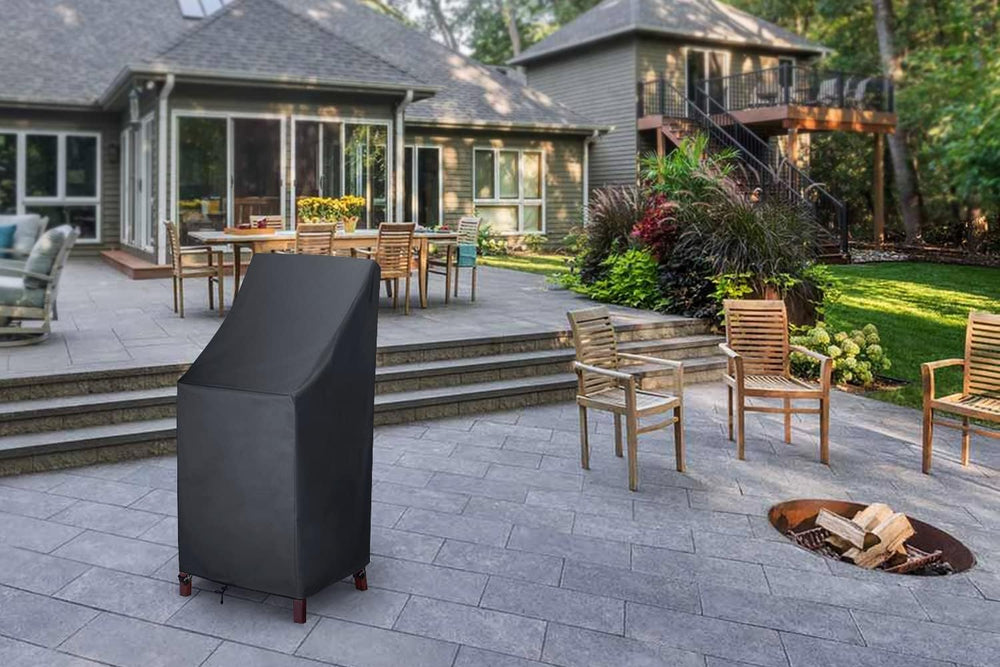 Stackable Patio Chair Covers, High Back Outdoor Chair Covers, 600D Heavy Duty...
