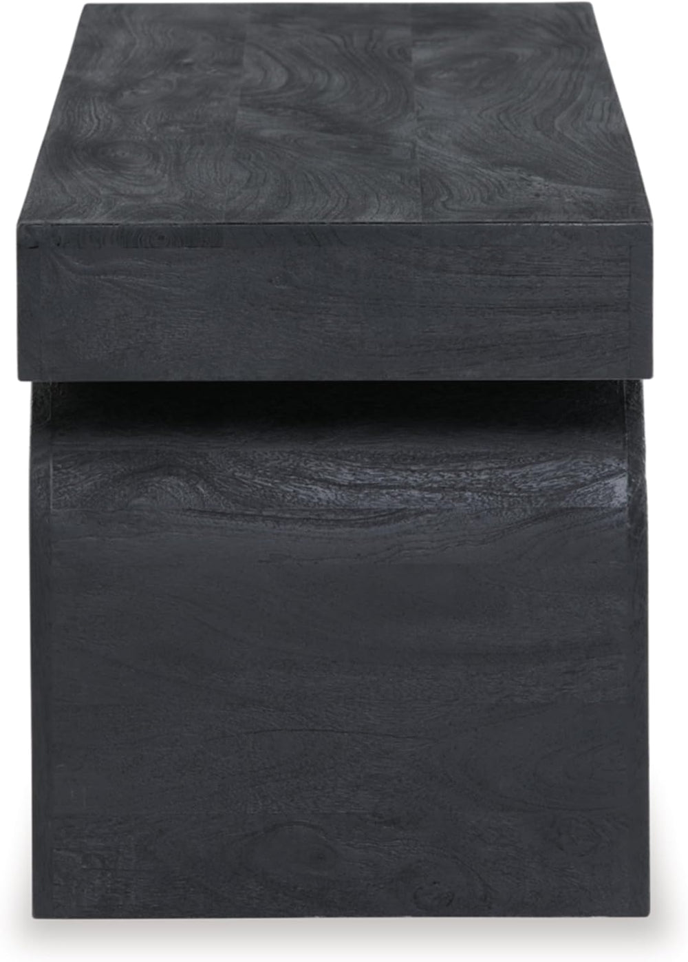 Signature Design by Ashley Holgrove Modern Entryway Accent Bench, Black