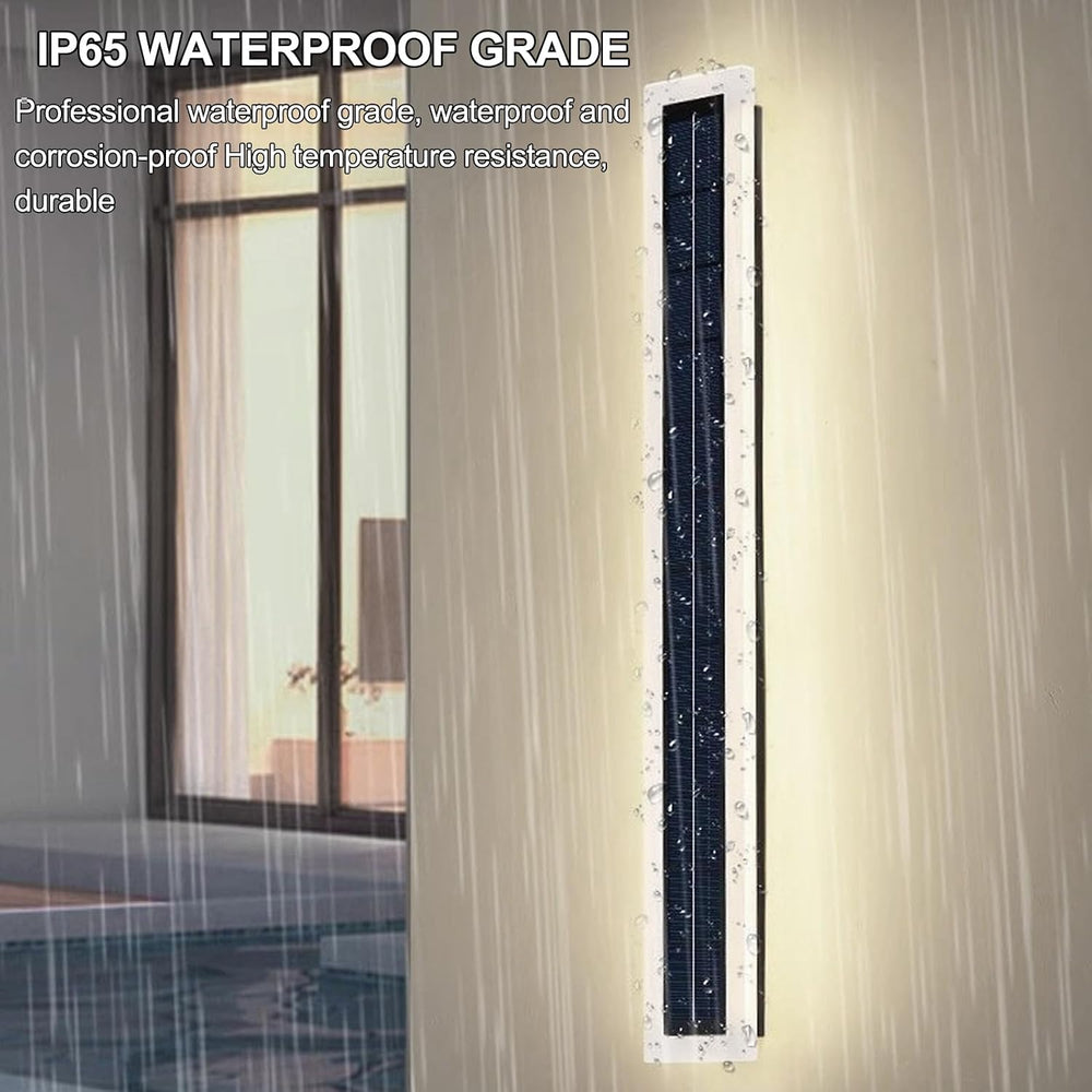 Solar Outdoor Wall Lights Waterproof LED 4500K Lighting for Porch