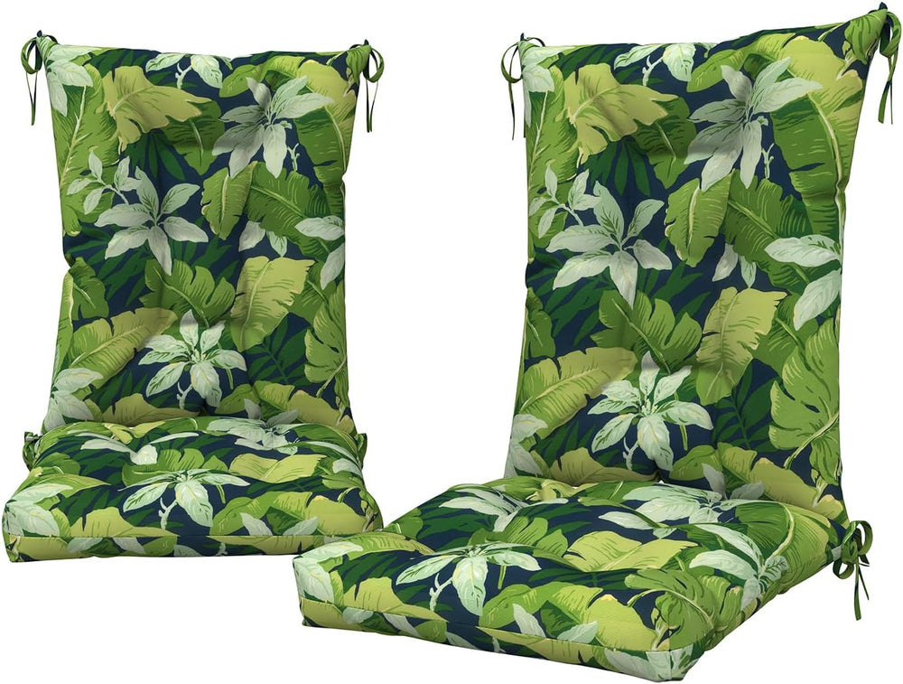 DYTXIII Set of 2 Rocking Chair Cushions for Outdoor/Indoor Use,Water Resistan...