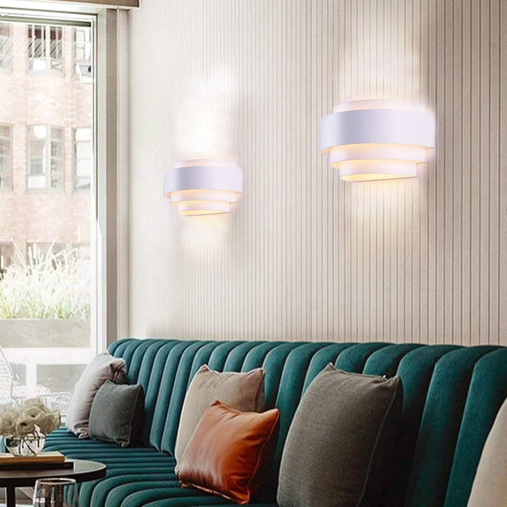 LightInTheBox Modern Wall Sconce Set of 2 Indoor Wall Light Fixture Half Moon...