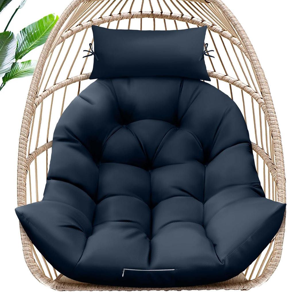 MAGIC ELEPHANT Egg Chair Cushion, Memory Foam Hanging Egg Chair Cushion Repla...