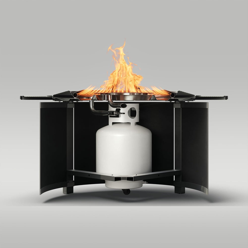 Solo Stove Infinity Flame 42" Propane Fire Pit | Outdoor Gas Fire Pit Table