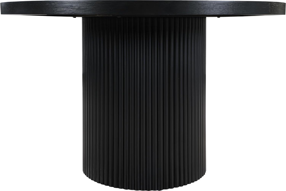 Meridian Furniture 728Black-T Belinda Collection Mid-Century Modern Dining Ta...