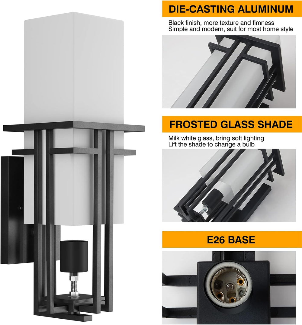 Outdoor Lighting Fixtures Wall Mount, Outdoor Wall Lights Modern