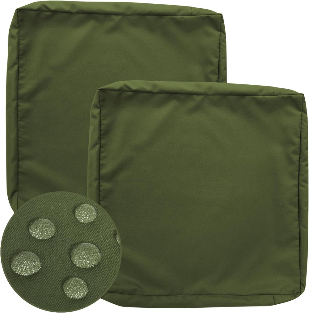 GUEGLSA Outdoor Cushion Covers 24x22x4 inch, Patio Seat Cushion Slipcovers Re...
