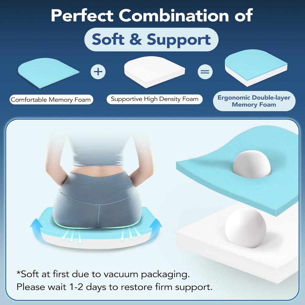 Chair Cushions for Dining Chairs, Non Slip Chair Pads with Ties and Washable ...