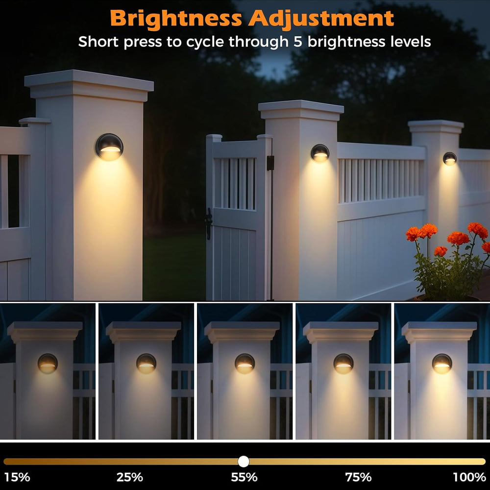 Low Voltage LED Deck Lights Kit with Transformer Timer and Photocell Sensor, ...