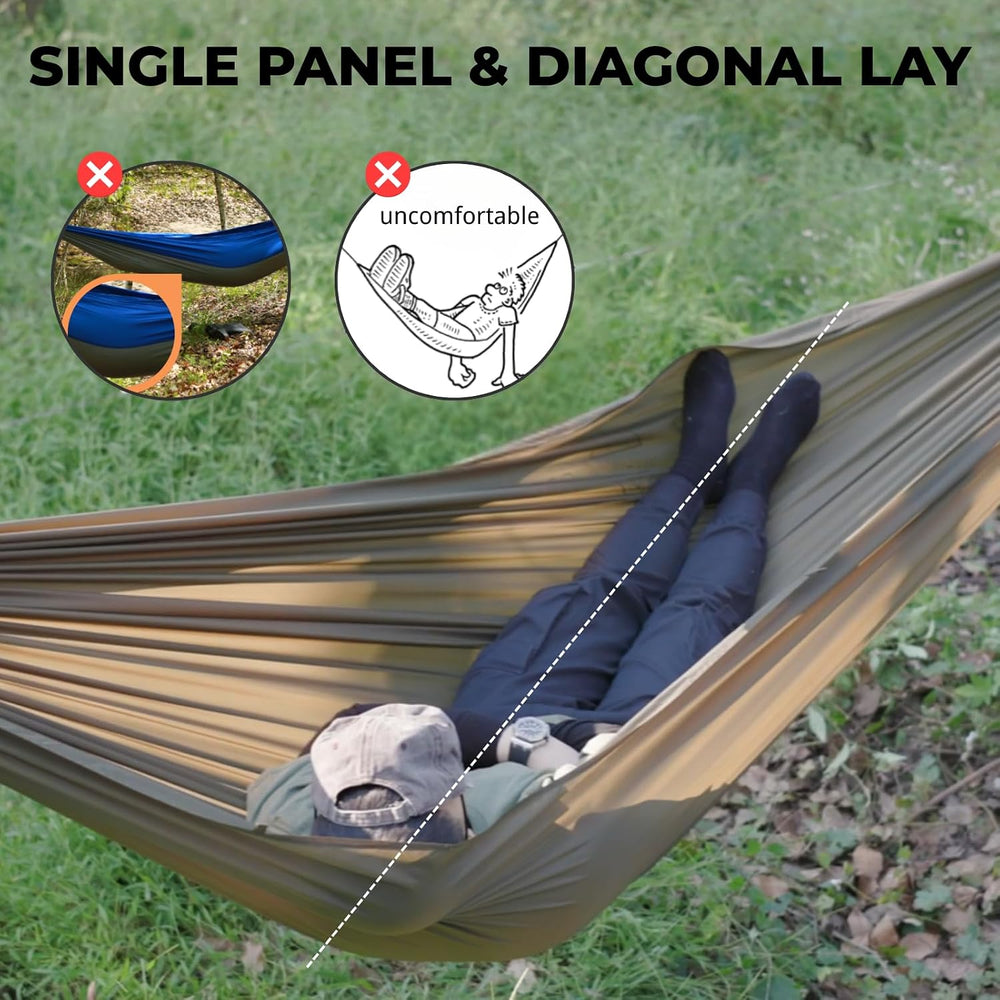 Onewind 11ft Ultralight Camping Hammock for Hiking Backpacking, OD Green