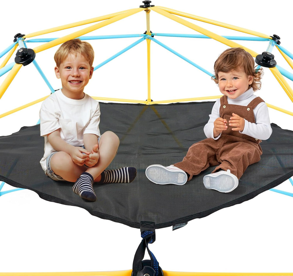VEVOR Climbing Hammock for 10ft Dome, Load-Bearing 350 Pounds, Pentagon Jungl...
