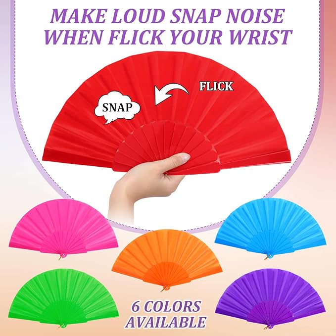Geetery 30 Pcs Folding Hand Fan for Line Dancing Spanish Boots on the Ground ...
