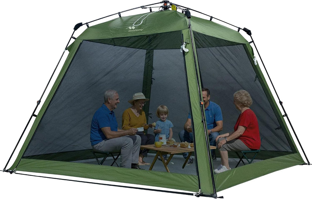 Pop Up Screen House Gazebo 8.2'x8.2'x75'' – Instant Portable ...