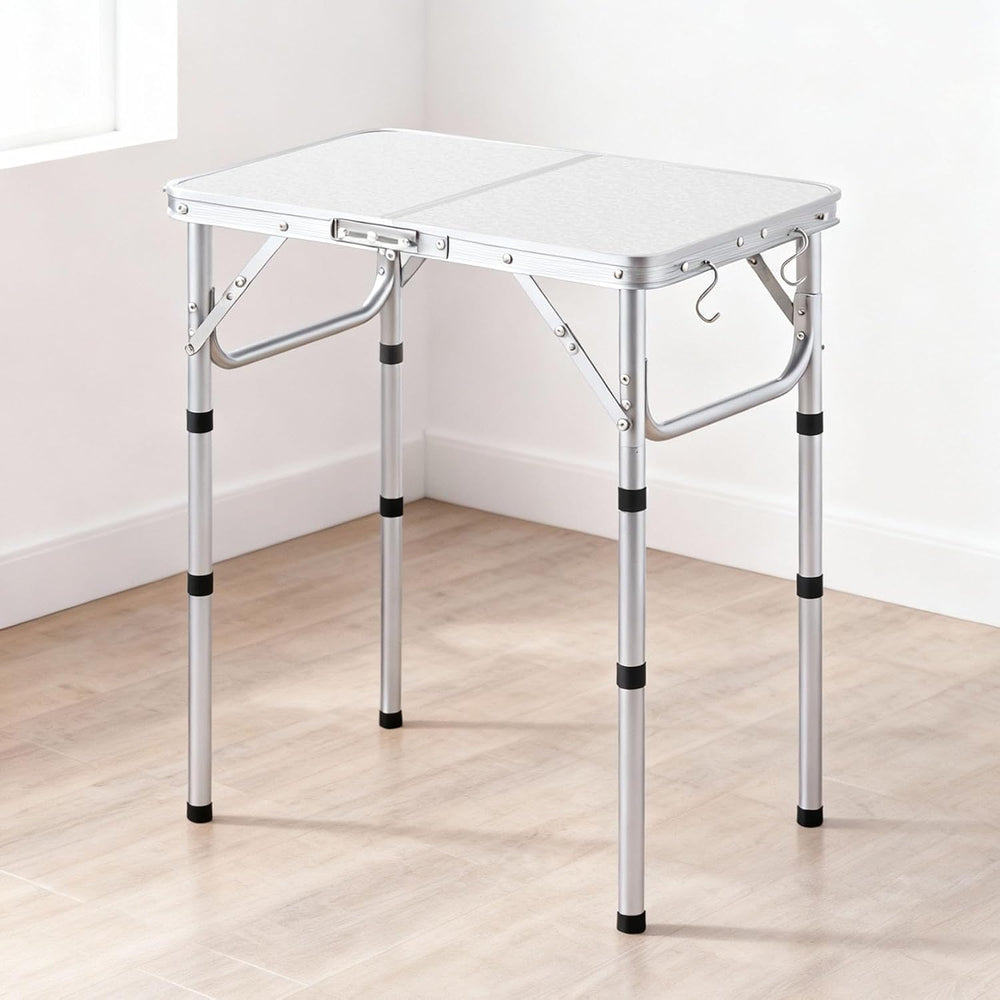 YUFIFAIRY Small Folding Table Portable, 24" L x16 W Foldable Camp Table