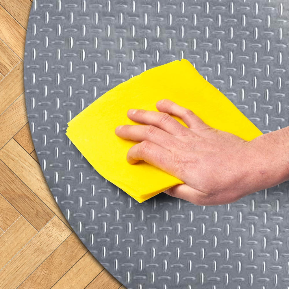RESILIA Christmas Tree Mat - Heavy-Duty Floor Protector, Waterproof & Sta...