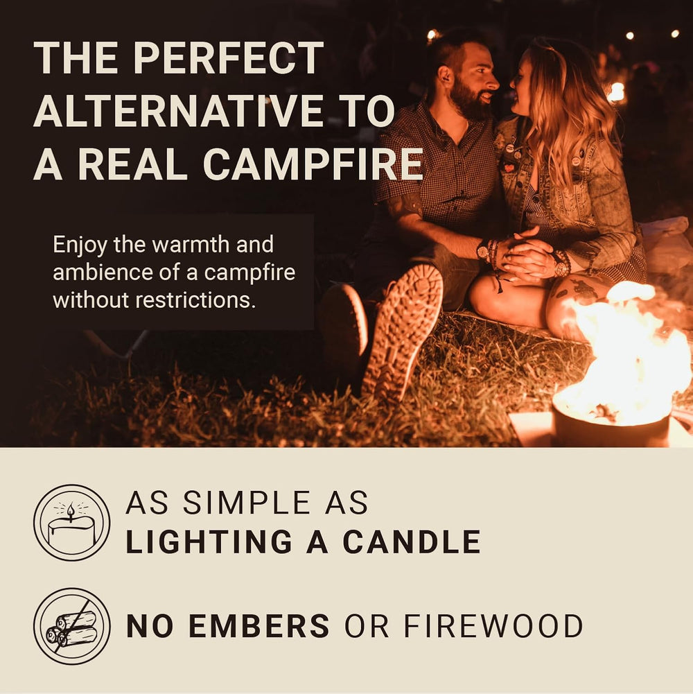Radiate 2 Pack XL 8" Portable Campfire As Seen On Shark Tank - Up to 2 H...