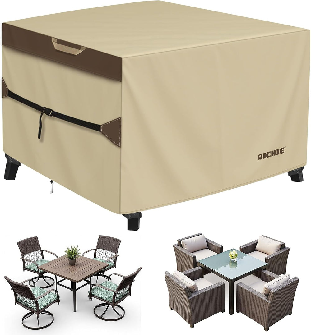 RICHIE Outdoor Patio Furniture Cover - Heavy Duty Waterproof 600D Tough Canva...
